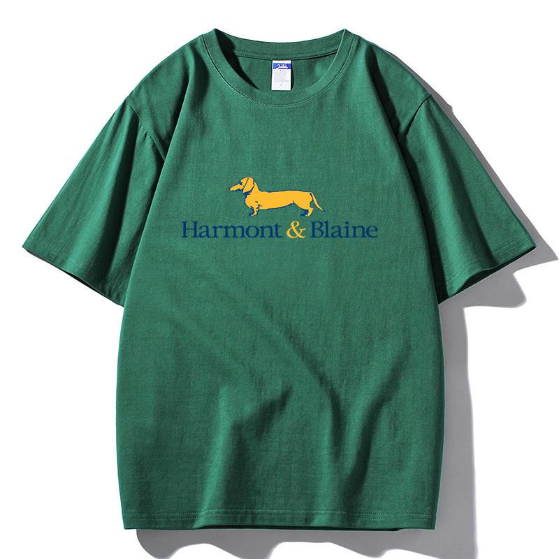 Harmont & Blaine Dachshund Print T-Shirt, Unisex Casual Cotton Crew Neck Short Sleeve Tee XXL темно-зелений колір
Harmont & Blaine Dachshund Print T-Shirt, Unisex Casual Cotton Crew Neck Short Sleeve Tee XXL темно-зелений колір