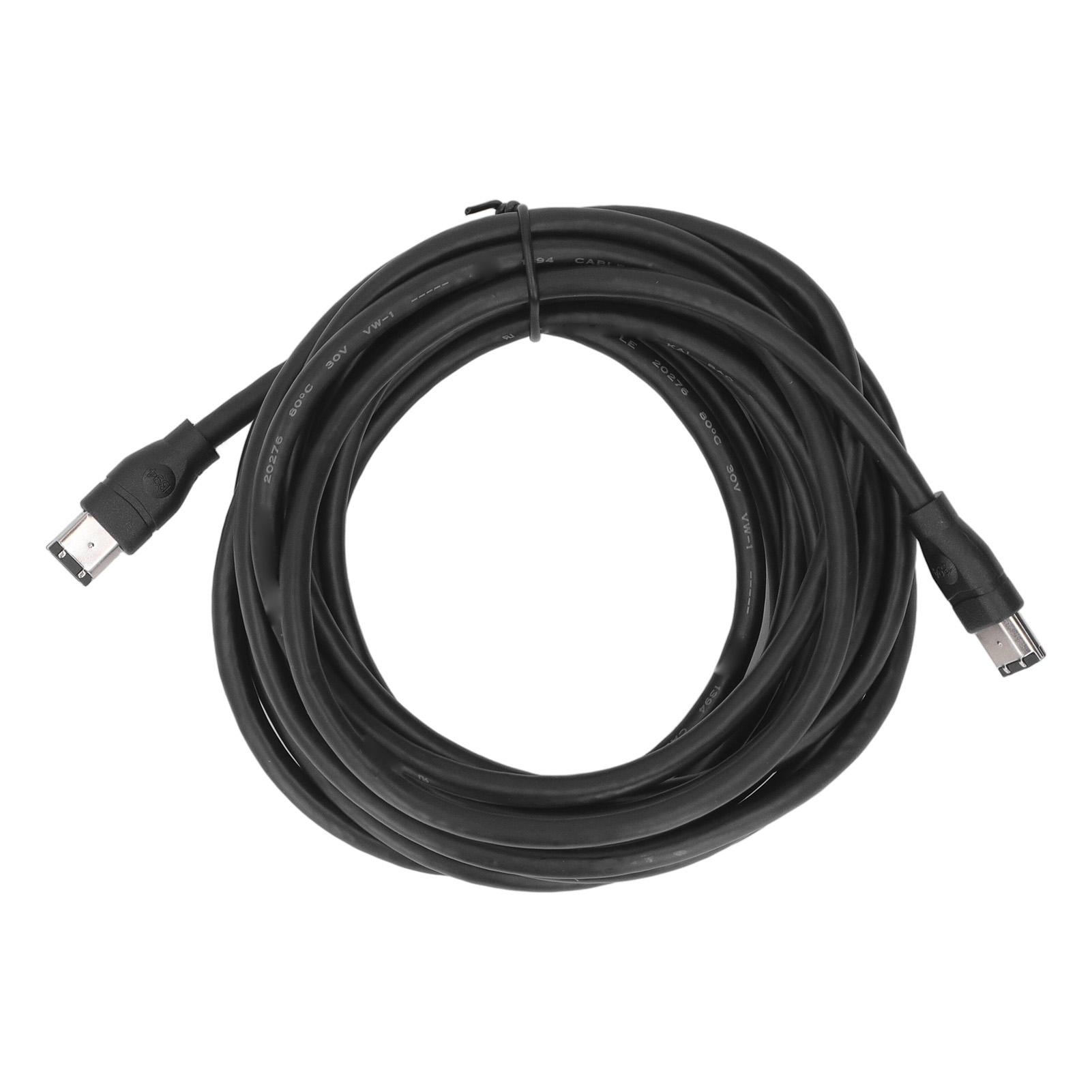 Кабель Firewire DV 6-контактный папа к 6-контактному папе IEEE1394 Кабель Firewire для видеокамеры, цифровой камеры
Кабель Firewire DV 6-контактный папа к 6-контактному папе IEEE1394 Кабель Firewire для видеокамеры, цифровой камеры