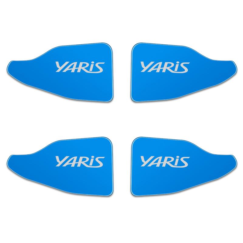 для Toyota Yaris наклейка 4 шт. Украшение ручки двери автомобиля Стайлинг автомобиля Нержавеющая сталь Автоаксессуары для салона
для Toyota Yaris наклейка 4 шт. Украшение ручки двери автомобиля Стайлинг автомобиля Нержавеющая сталь Автоаксессуары для салона
