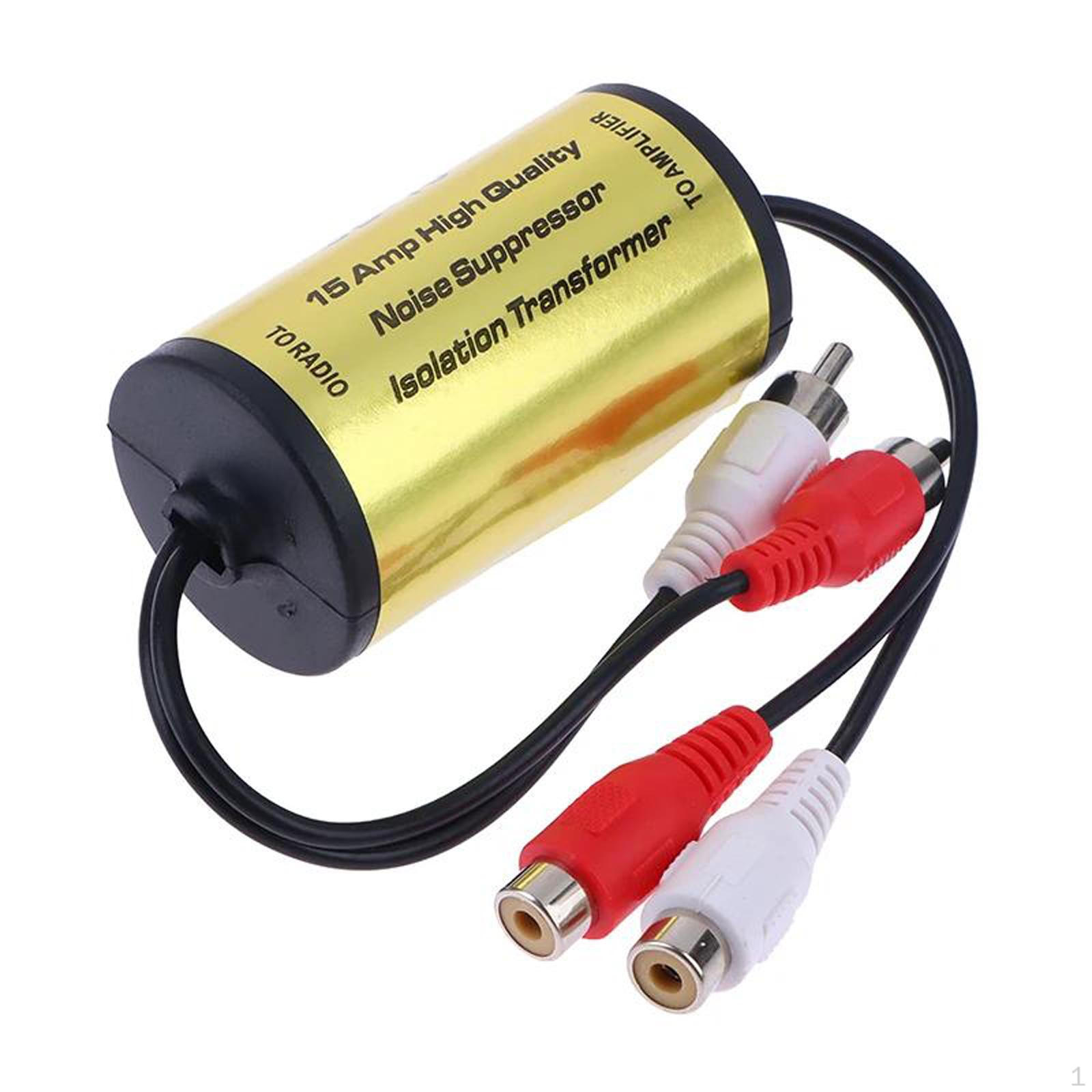Изолятор контура заземления RCA Audio Noise Filter заменяет профессиональный подавитель для радио
Изолятор контура заземления RCA Audio Noise Filter заменяет профессиональный подавитель для радио