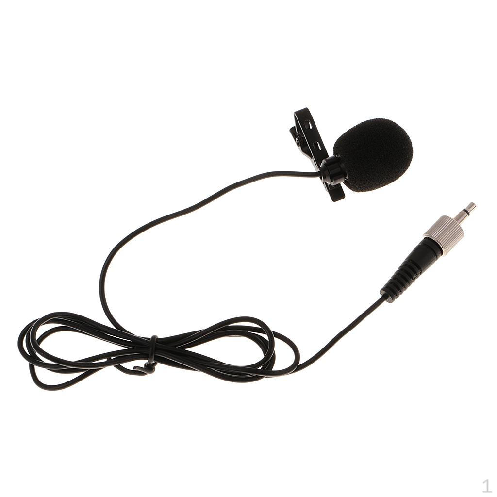 Lapel 3.5 MM Microphone .5mm Locking Screw Black
Lapel 3.5 MM Microphone .5mm Locking Screw Black