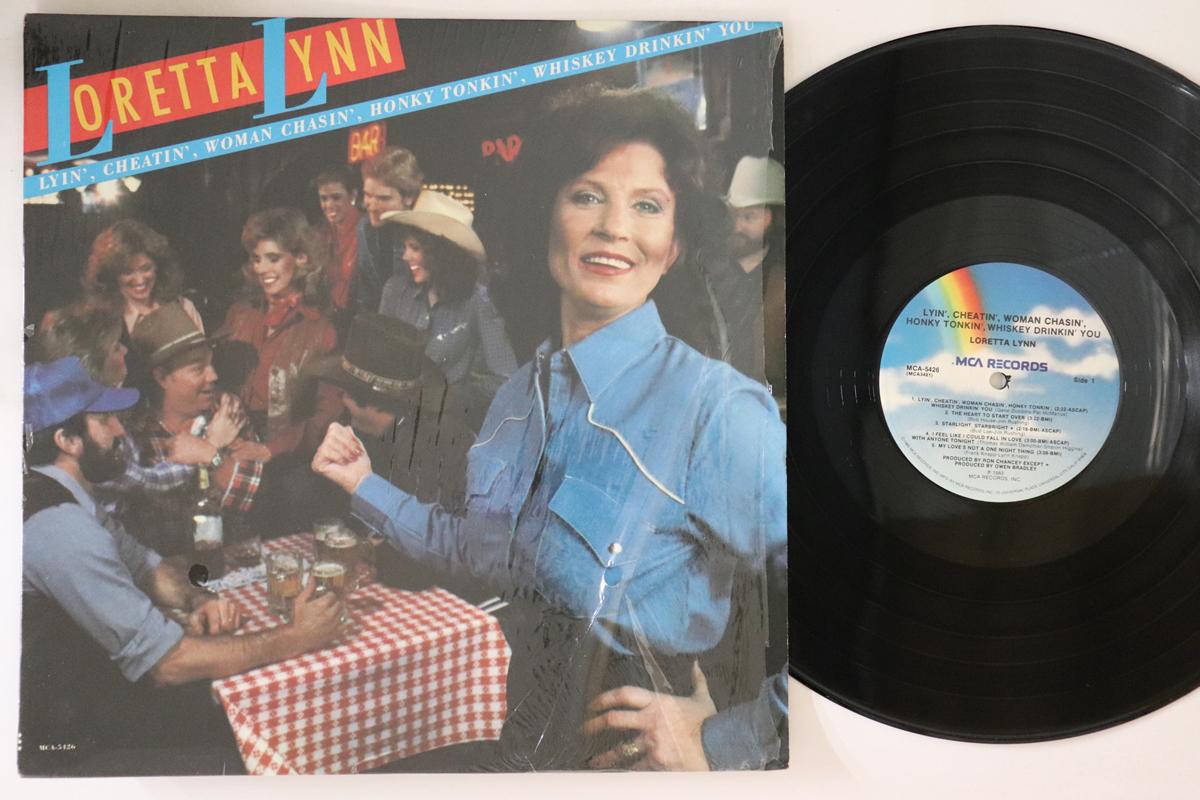 LP Record LORETTA LYNN - Lyin , Cheatin , Woman Chasin , Hon MCA5426 MCA 1983 US Country Used
LP Record LORETTA LYNN - Lyin , Cheatin , Woman Chasin , Hon MCA5426 MCA 1983 US Country Used