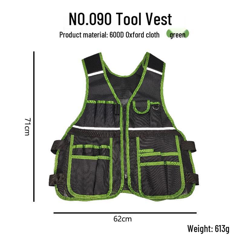 Светоотражающий рабочий жилет Penggong для электриков, плотников и ландшафтных дизайнеров
Светоотражающий рабочий жилет Penggong для электриков, плотников и ландшафтных дизайнеров