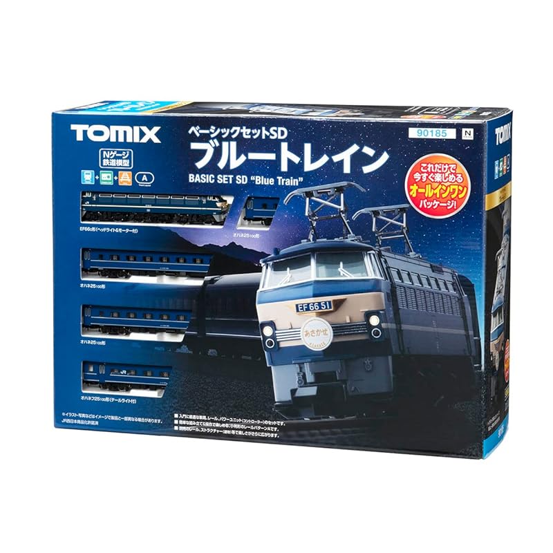 TOMYTEC TOMIX N gauge basic set SD blue train 90185 model railway introductory set
TOMYTEC TOMIX N gauge basic set SD blue train 90185 model railway introductory set