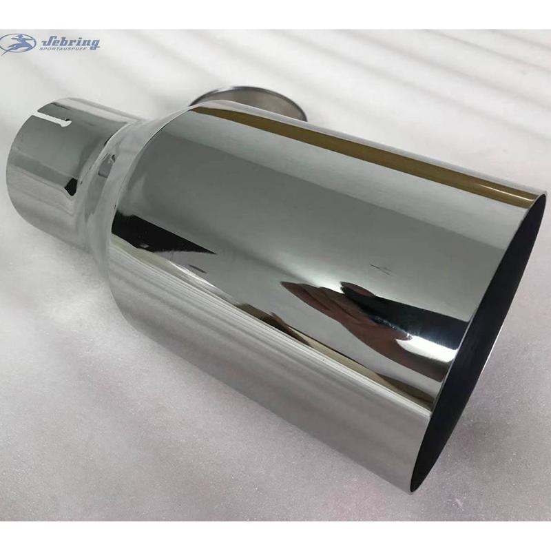 Stainless steel vehicle refitting universal exhaust car muffler tail throat Car modification for b-mw e90 exhaust tip w222 pipe 51MM IN-76MM OUT
Stainless steel vehicle refitting universal exhaust car muffler tail throat Car modification for b-mw e90 exhaust tip w222 pipe 51MM IN-76MM OUT
