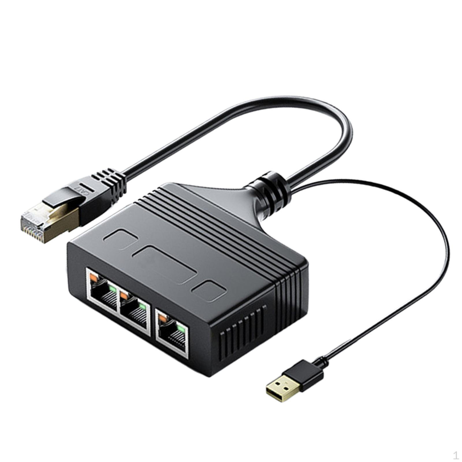 High Performance Ethernet Splitter Cable for Multiple Connections 1to3 1000Mbps Female
High Performance Ethernet Splitter Cable for Multiple Connections 1to3 1000Mbps Female