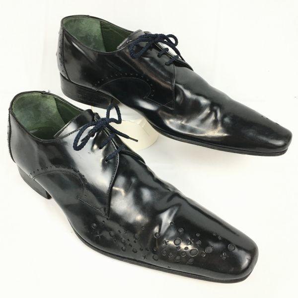 JEFFERY WEST Made in England Premium Long Nose Plain Toe Black Size 41 (Approx. 25.526.5cm) Vintage Men s
JEFFERY WEST Made in England Premium Long Nose Plain Toe Black Size 41 (Approx. 25.526.5cm) Vintage Men s