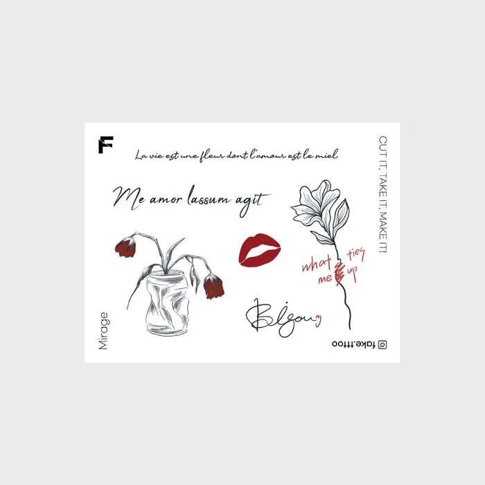 Tidelove tattoo stickers
Tidelove tattoo stickers