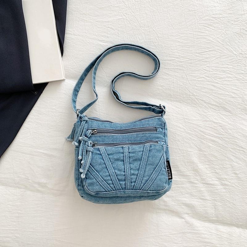 Multi layer zipper pocket Canvas Messenger Bag For Women Casual Handbag Retro Denim Bag leisure Travel Crossbody Phone Purse 30cm)) светло-синий
Multi layer zipper pocket Canvas Messenger Bag For Women Casual Handbag Retro Denim Bag leisure Travel Crossbody Phone Purse 30cm)) светло-синий