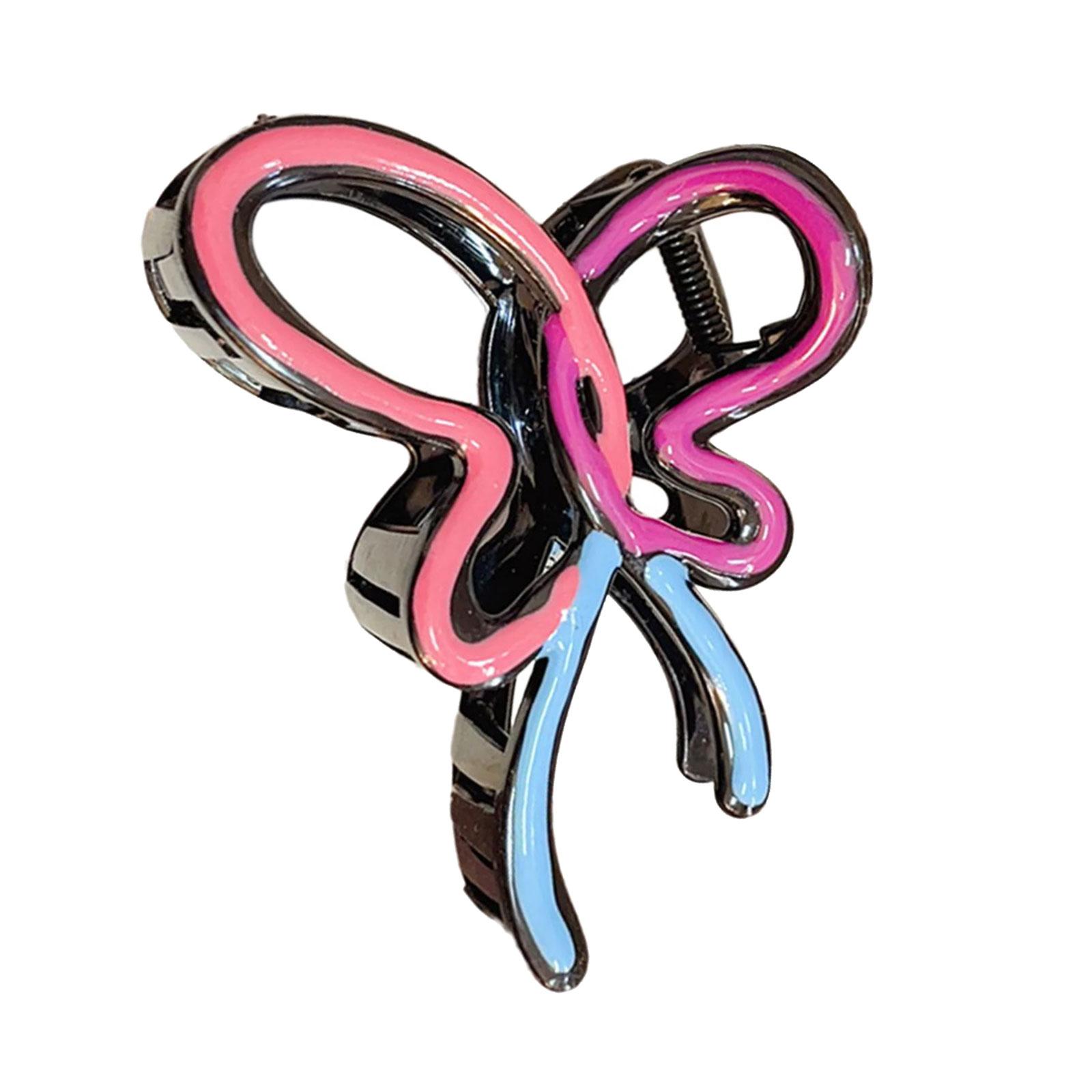 Korean Styles Bowtie Hair Clip Elegant Color Contrast Design Hair Claw Great For Lady Casual Outings And Formal Event
Korean Styles Bowtie Hair Clip Elegant Color Contrast Design Hair Claw Great For Lady Casual Outings And Formal Event