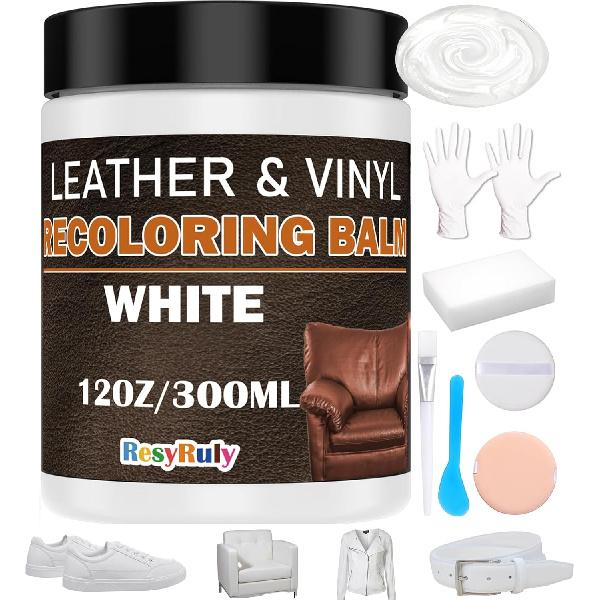 Leather Recoloring Balm Black Leather Dye Vinyl Paint Car Interior Seat Furniture Conditioner Couch Recliner Boots Jacket Shoes Handbag Purse Belt білий
Leather Recoloring Balm Black Leather Dye Vinyl Paint Car Interior Seat Furniture Conditioner Couch Recliner Boots Jacket Shoes Handbag Purse Belt білий