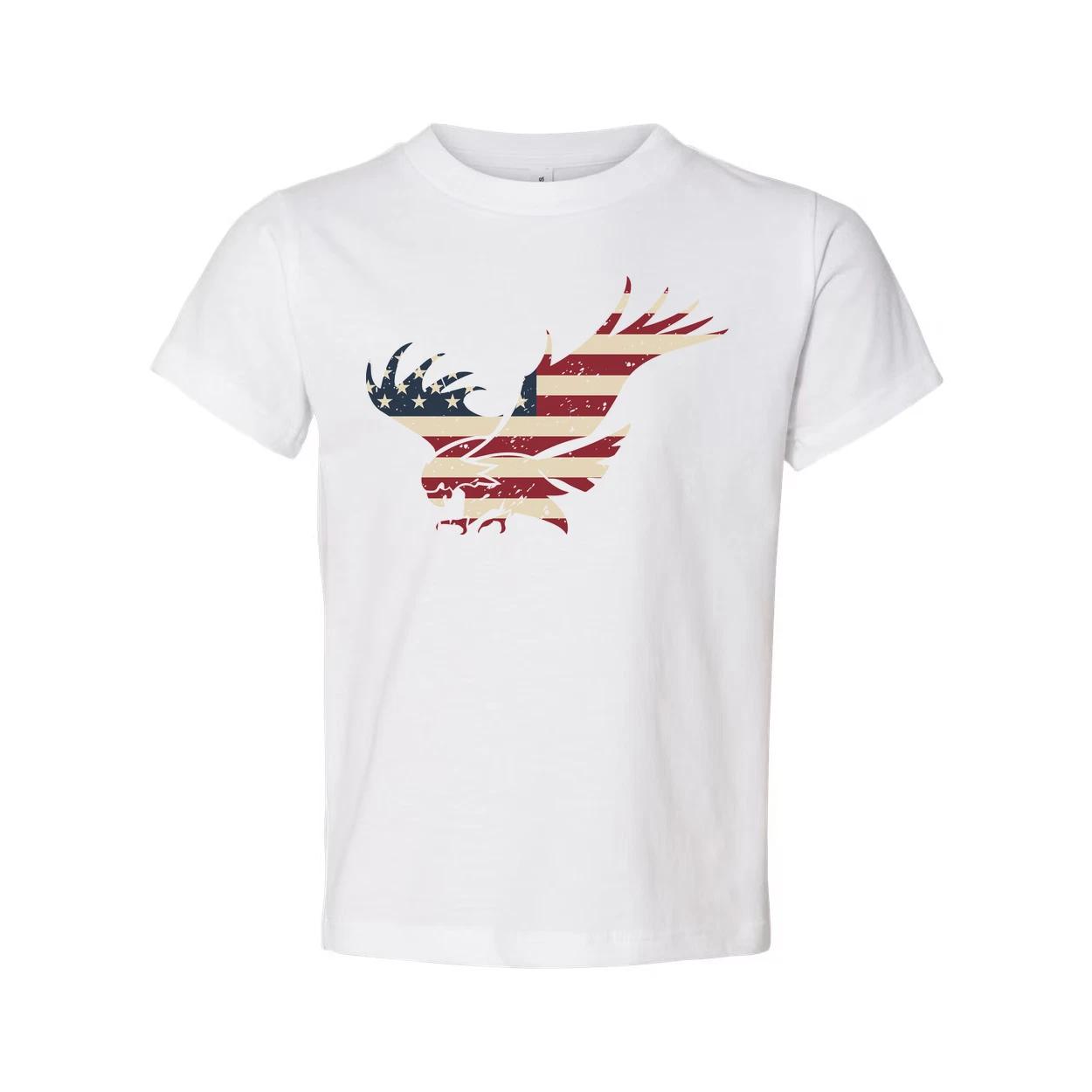Unisex Short Sleeve Crew Neck T Shirt With Vintage Distressed American Flag Eagl XL
Unisex Short Sleeve Crew Neck T Shirt With Vintage Distressed American Flag Eagl XL
