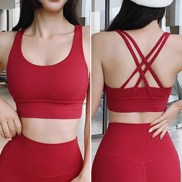 New Sexy Criss-Cross Back Sports Bra for Women - European & American Style Yoga and Fitness Wear XL
New Sexy Criss-Cross Back Sports Bra for Women - European & American Style Yoga and Fitness Wear XL