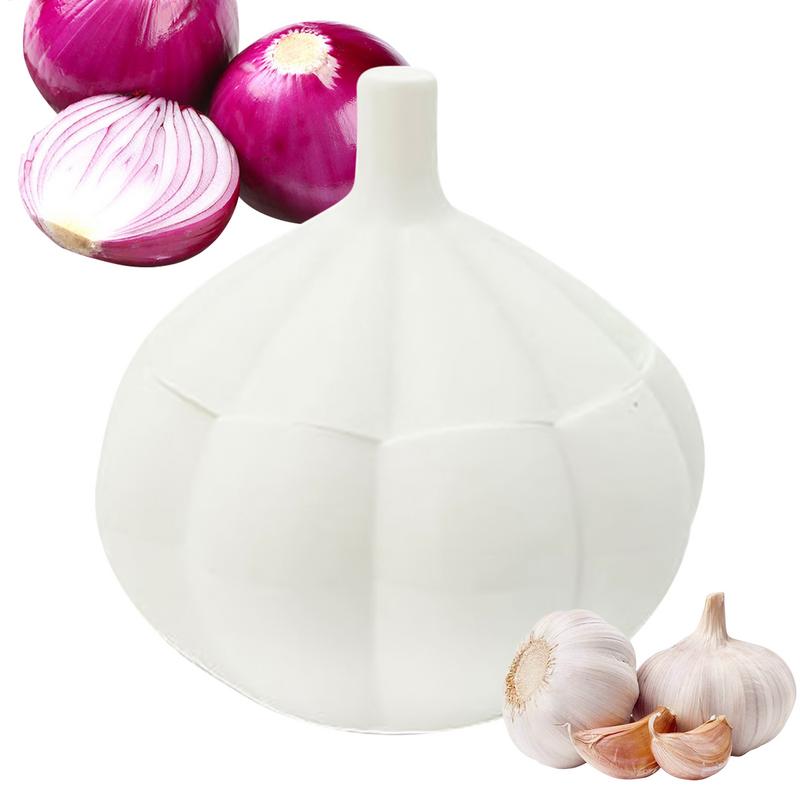 Garlic Keeper Garlic Shape Lemon Saver Airtight Lemon Fresh-keeping Preserver For Potato Ginger Onion Cheese Spinach Salad Soup CHINA
Garlic Keeper Garlic Shape Lemon Saver Airtight Lemon Fresh-keeping Preserver For Potato Ginger Onion Cheese Spinach Salad Soup CHINA