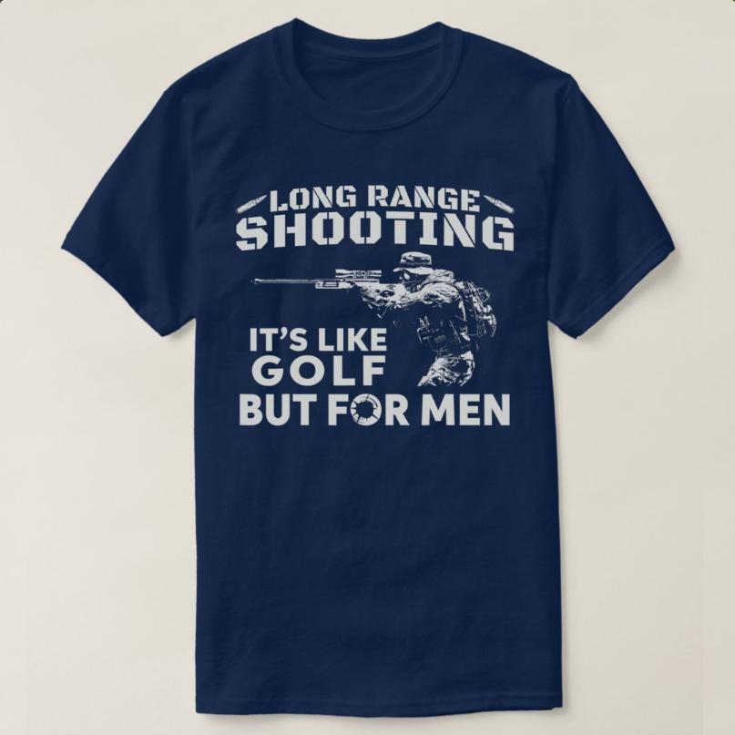 Long Range Shooting Its Like Golf But for Men Military Sniper TShirt 100 Cotton ONeck Short Sleeve Summer Casual Mens Tee 4XL
Long Range Shooting Its Like Golf But for Men Military Sniper TShirt 100 Cotton ONeck Short Sleeve Summer Casual Mens Tee 4XL