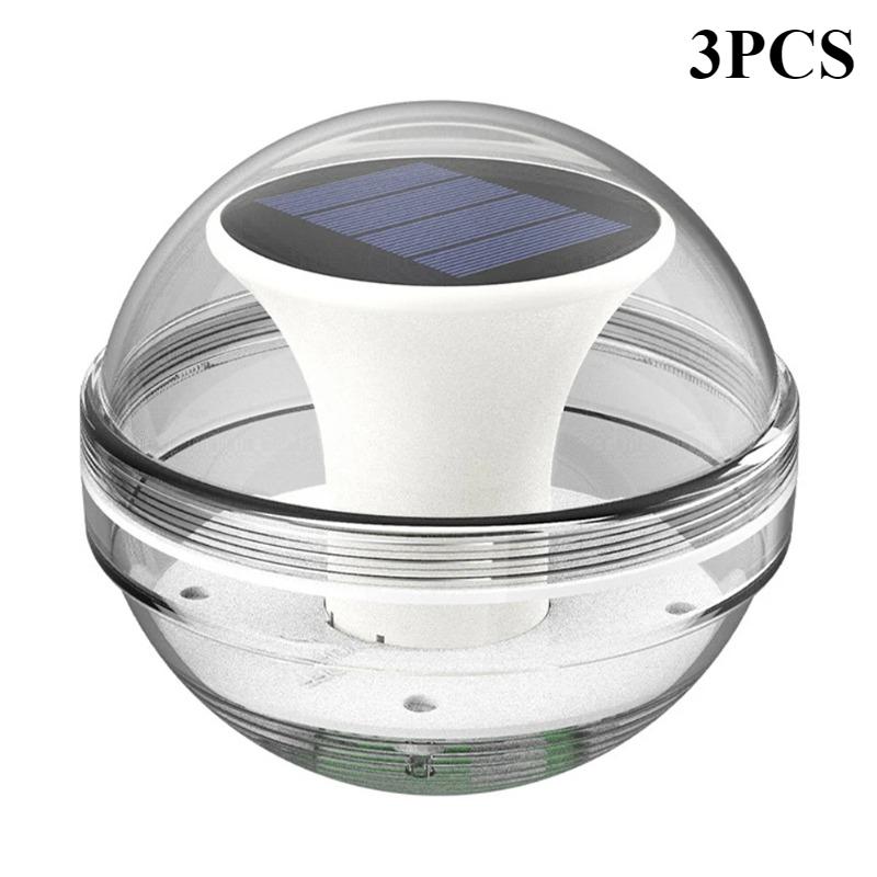 Сонячні RGB плаваючі кулі для води Зовнішня прикраса для басейну Водонепроникні садові світлодіодні нічні вогні для створення атмосфери весільної вечірки 3PCS
Сонячні RGB плаваючі кулі для води Зовнішня прикраса для басейну Водонепроникні садові світлодіодні нічні вогні для створення атмосфери весільної вечірки 3PCS