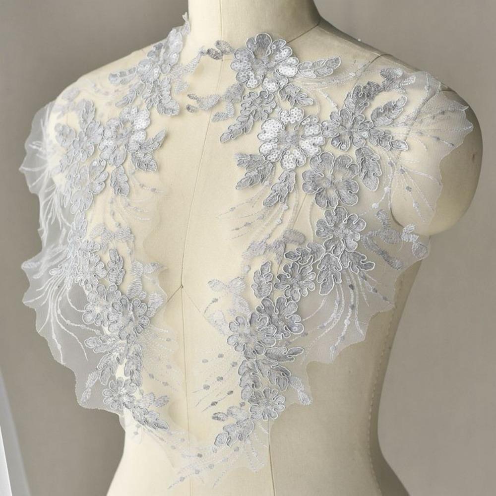 Sequins Flower DIY Sequined Embroidery Patches 3D Clothing Applique Sequin Embroidery Wedding - серый
Sequins Flower DIY Sequined Embroidery Patches 3D Clothing Applique Sequin Embroidery Wedding - серый