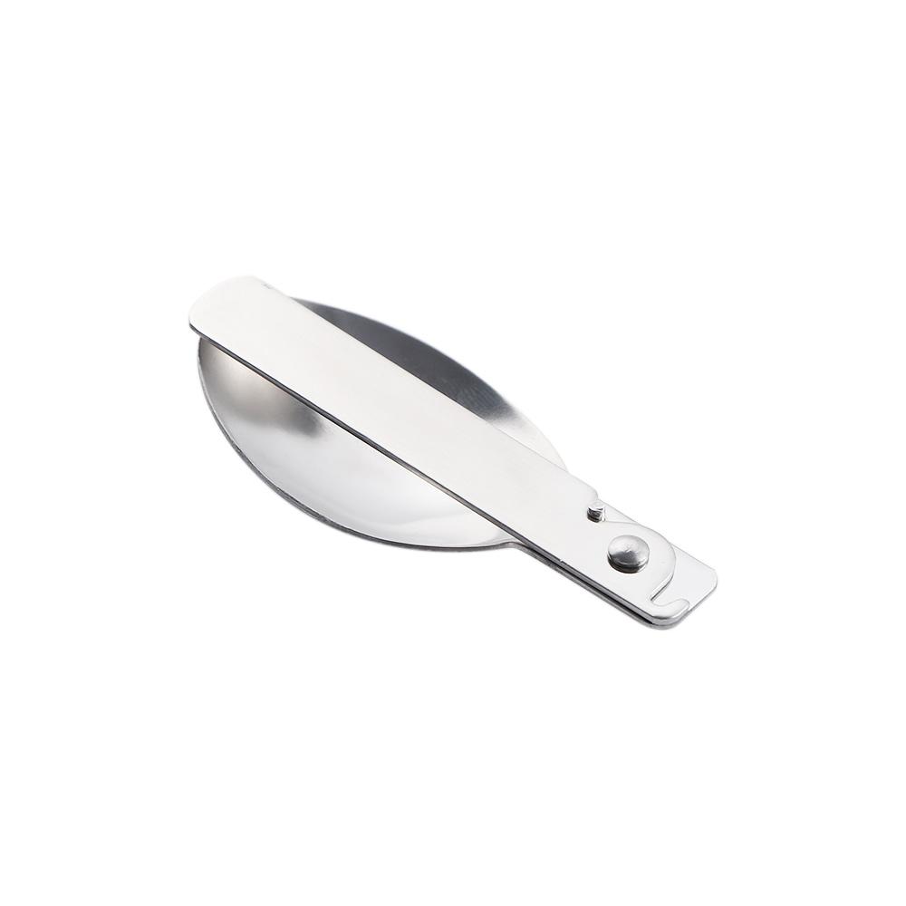 Camping Cream Dessert Spoon Coffee Tea Travel Tableware Folding Spoon Outdoor Tableware Soup Spoon срібний
Camping Cream Dessert Spoon Coffee Tea Travel Tableware Folding Spoon Outdoor Tableware Soup Spoon срібний