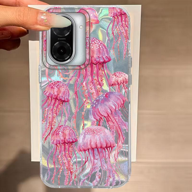 For Xiaomi 14T Pro 13T 11 Lite 5G Phone Cover Pink Jellyfish Pattern For Xiaomi 14T Shockproof Protective Silicone Luxury Bags Xiaomi 13T
For Xiaomi 14T Pro 13T 11 Lite 5G Phone Cover Pink Jellyfish Pattern For Xiaomi 14T Shockproof Protective Silicone Luxury Bags Xiaomi 13T
