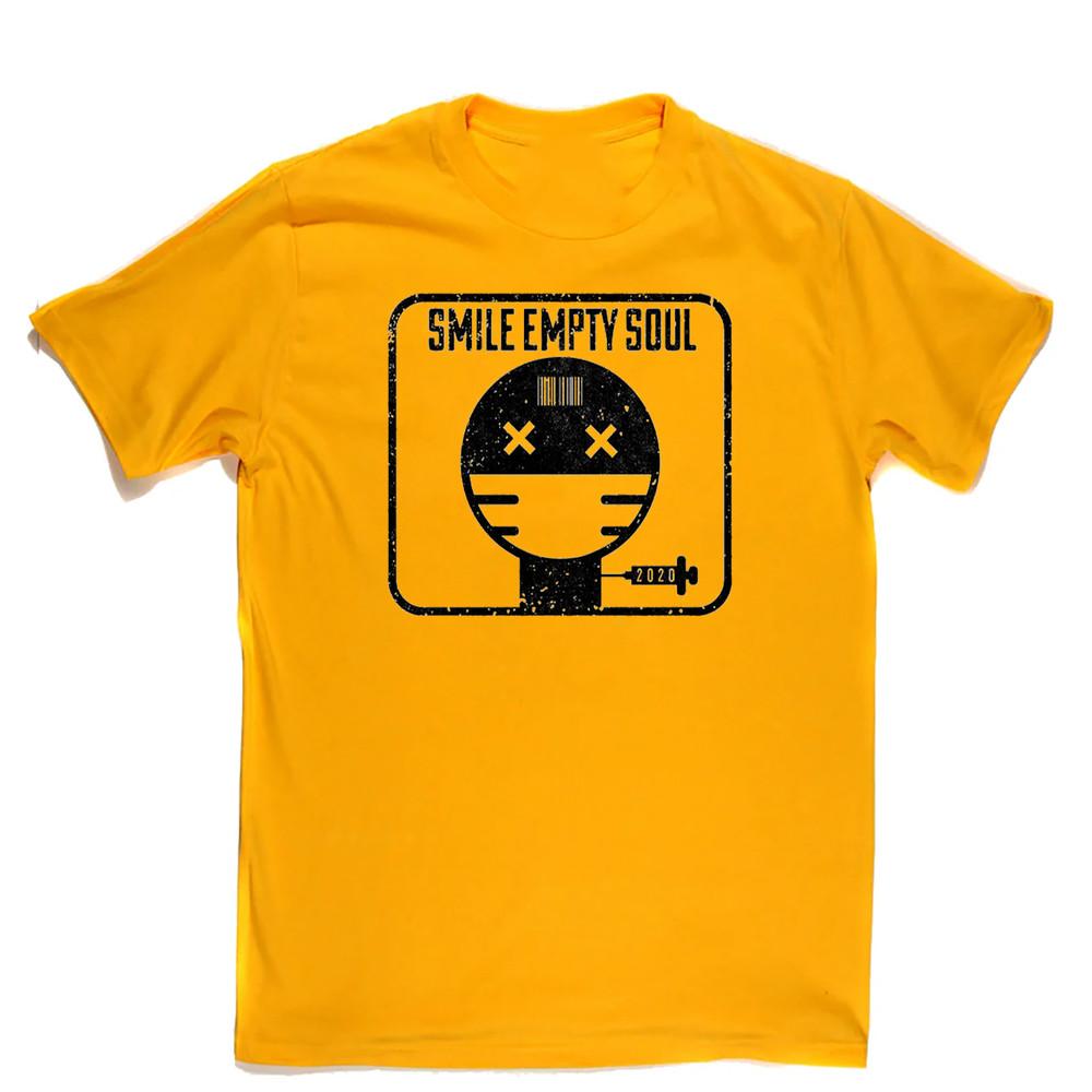 Smile Empty Soul 2020 Album Cover T Shirt Yellow Size S to 5XL AL906 Unisex T-Shirt S
Smile Empty Soul 2020 Album Cover T Shirt Yellow Size S to 5XL AL906 Unisex T-Shirt S