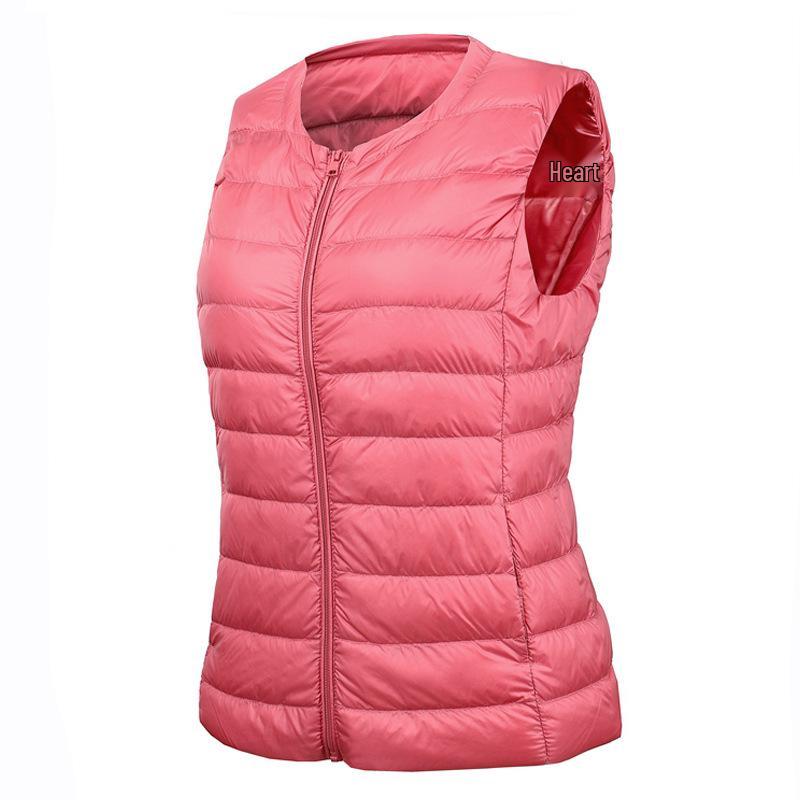 Women s Lightweight Round Neck Zipper Vest - Plus Size, White Duck Down, Short, Autumn/Winter XL
Women s Lightweight Round Neck Zipper Vest - Plus Size, White Duck Down, Short, Autumn/Winter XL