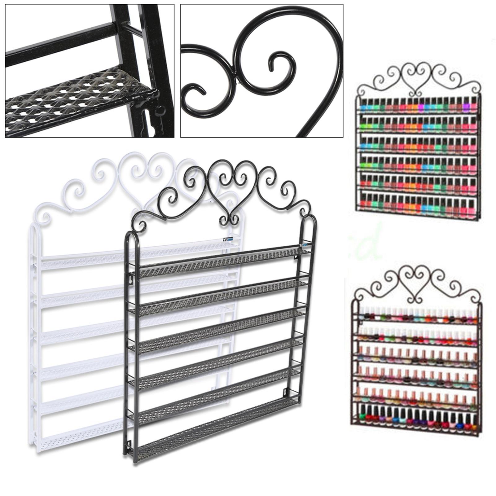 2Colors 6Tiers Polish Wall Rack Organizer Nail Beauty Display Tool Bottle Holder Shelf Stand White
2Colors 6Tiers Polish Wall Rack Organizer Nail Beauty Display Tool Bottle Holder Shelf Stand White