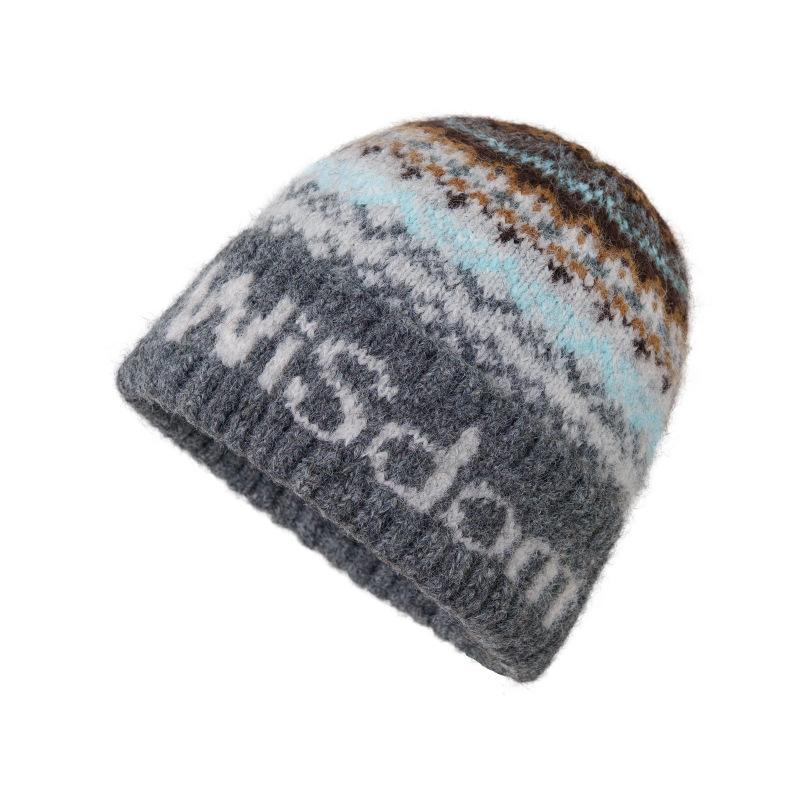 Big head circumference wool hat women s autumn and winter thickened ear protection hat pullover hat Japanese retro Fair Island style One size темно-сірий колір
Big head circumference wool hat women s autumn and winter thickened ear protection hat pullover hat Japanese retro Fair Island style One size темно-сірий колір