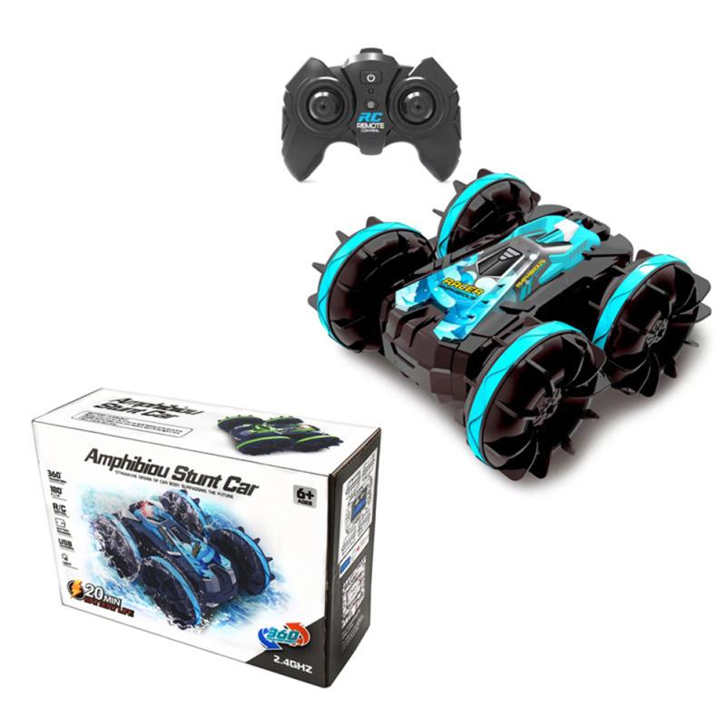4wd Rc Stunt Car 2.4g Радиоуправляемый автомобиль с дистанционным управлением Водонепроницаемая машина-амфибия Радио-дрифт Stunt Crawler
4wd Rc Stunt Car 2.4g Радиоуправляемый автомобиль с дистанционным управлением Водонепроницаемая машина-амфибия Радио-дрифт Stunt Crawler