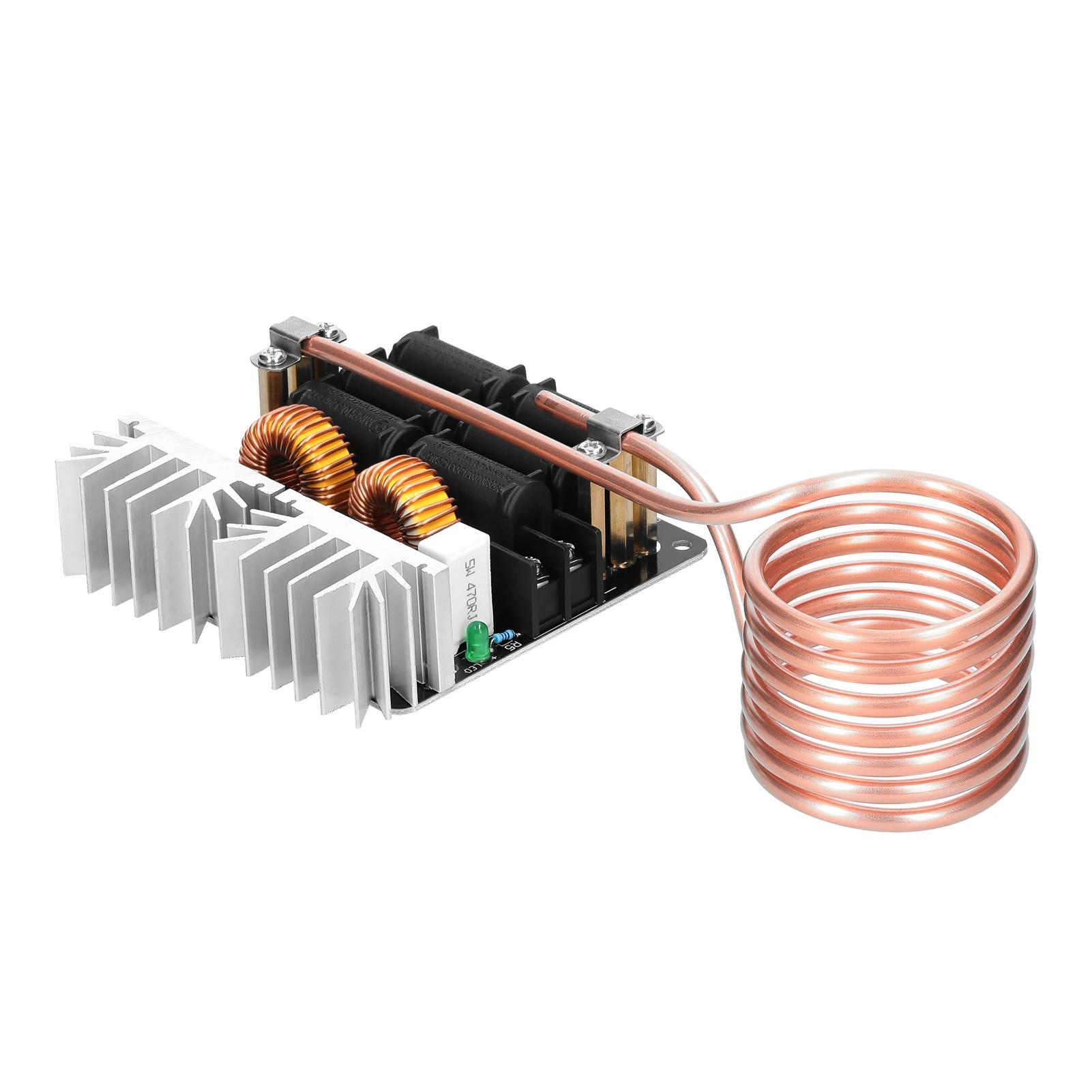 1000W ZVS Induction Heating Board Module 12-48V Low Voltage Heater Coil Flyback Driver Heater for DIY Hardening Annealing United States
1000W ZVS Induction Heating Board Module 12-48V Low Voltage Heater Coil Flyback Driver Heater for DIY Hardening Annealing United States