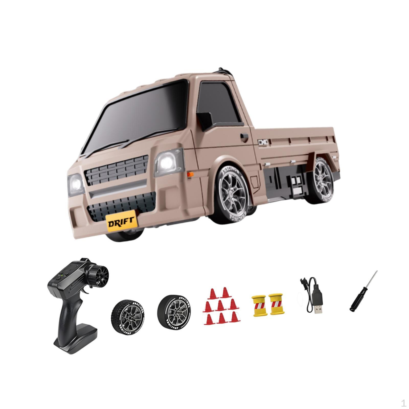 1/24 Truck Toy Fine Motor Skills Realistic RC Drift for Children Gifts
1/24 Truck Toy Fine Motor Skills Realistic RC Drift for Children Gifts