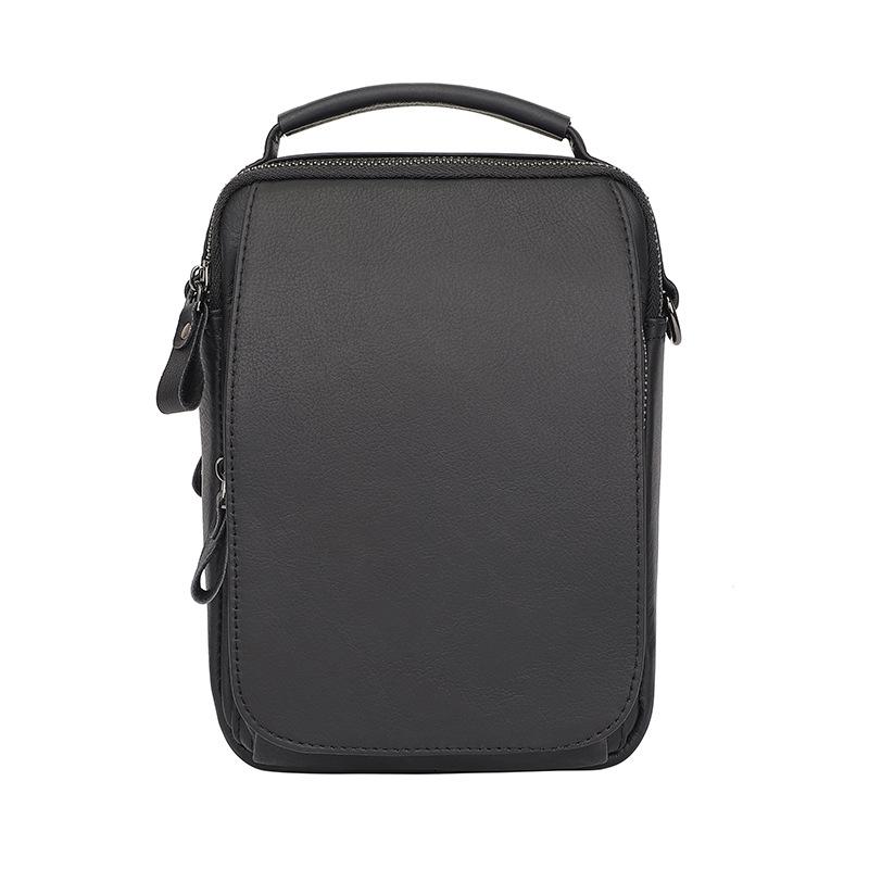 New Leather Crossbody Bag for Men, Made of Cowhide, Compact and Lightweight Single Shoulder Small Shoulder Bag чёрный
New Leather Crossbody Bag for Men, Made of Cowhide, Compact and Lightweight Single Shoulder Small Shoulder Bag чёрный