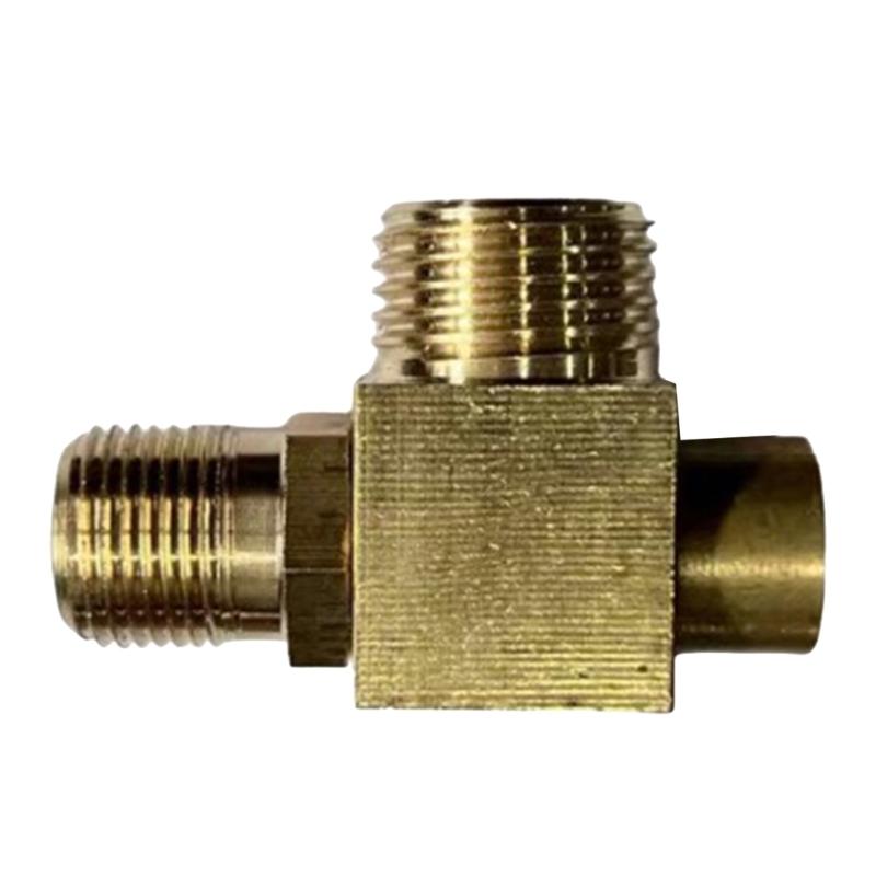 Copper 3 Port Threaded Tube Connector Air Compressor Check Valves with Unloader Function for Air pumps Pressure Regulation
Copper 3 Port Threaded Tube Connector Air Compressor Check Valves with Unloader Function for Air pumps Pressure Regulation