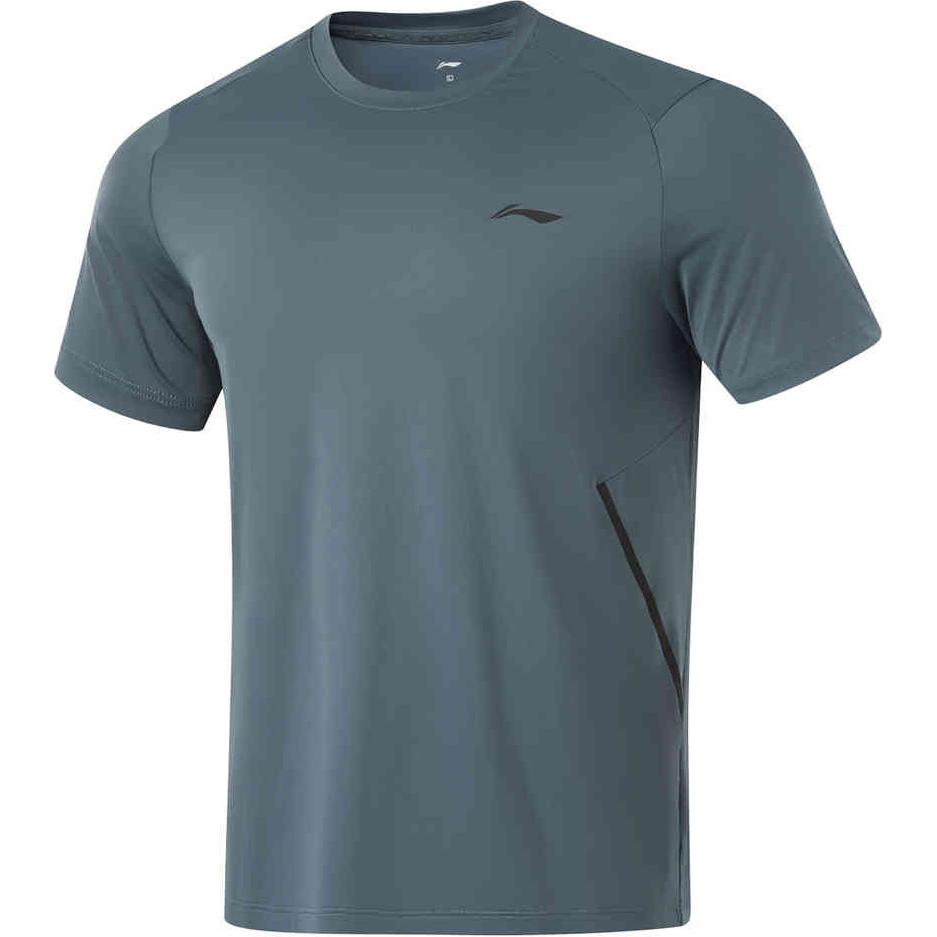 Li Ning Fitness Series Logo Casual Comfortable Round Neck Short Sleeve T-Shirt Men Tops Blue ATSU749-5 M
Li Ning Fitness Series Logo Casual Comfortable Round Neck Short Sleeve T-Shirt Men Tops Blue ATSU749-5 M