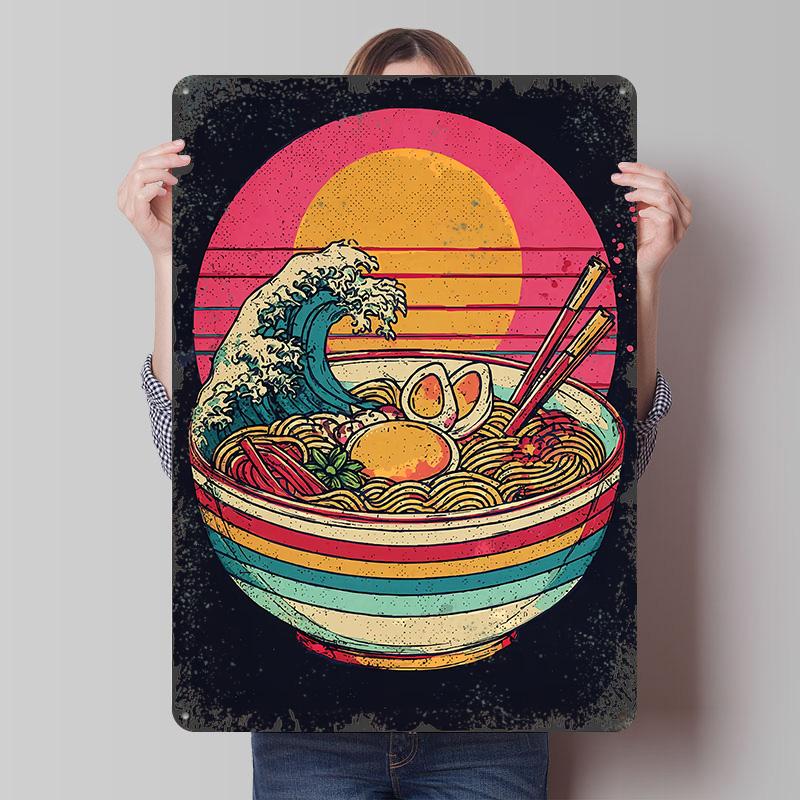Retro Ramen Japanese Metal Poster Customized Wall Art Retro Vintage Tinplate Signs for Decoration At Home Decor Items Man Cave 7.9x11.8In(20x30cm)
Retro Ramen Japanese Metal Poster Customized Wall Art Retro Vintage Tinplate Signs for Decoration At Home Decor Items Man Cave 7.9x11.8In(20x30cm)