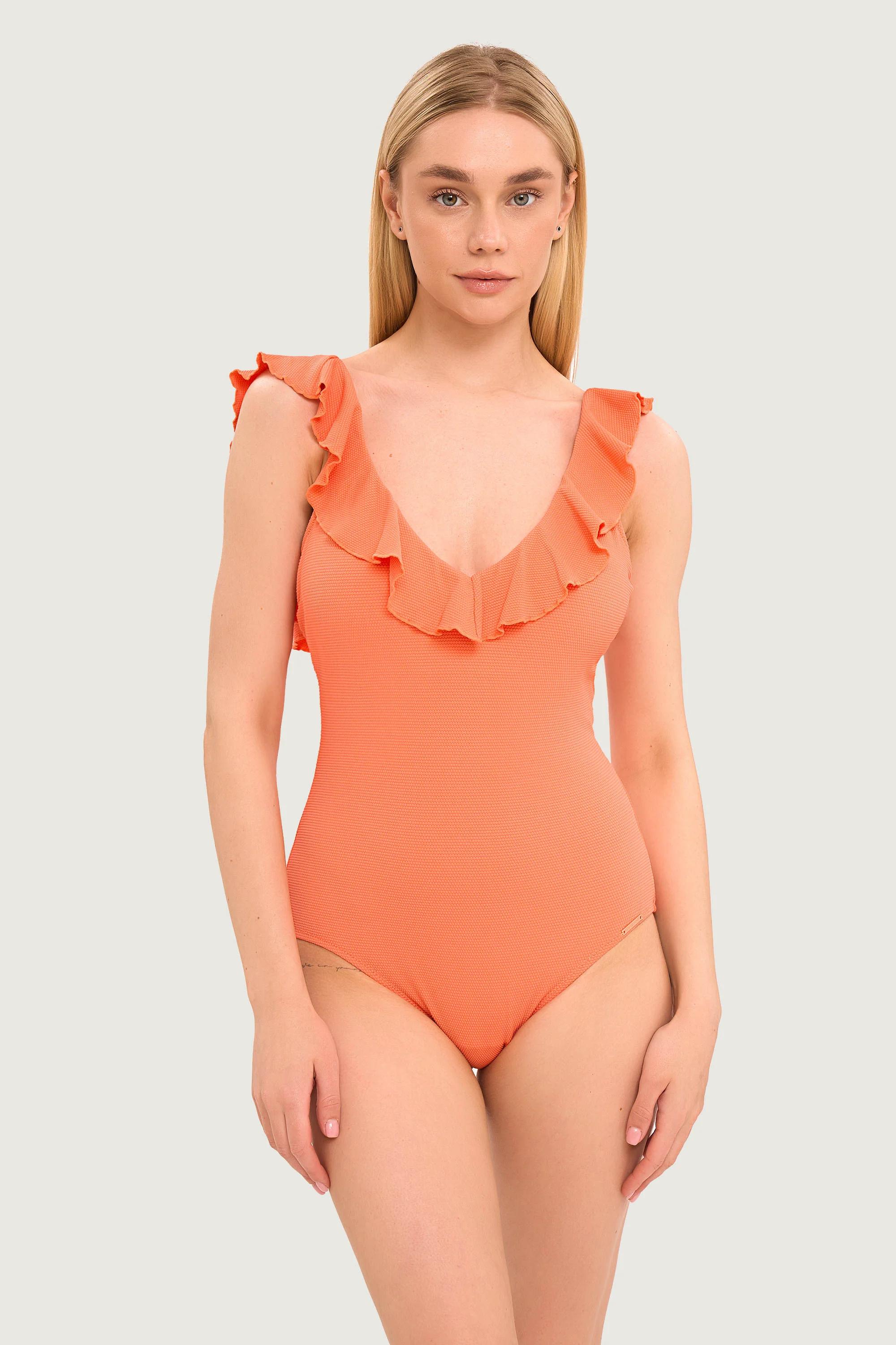 Купальник злитий з ущільненою чашкою Ysabel Mora (84728) 44B/M помаранчевий
Купальник злитий з ущільненою чашкою Ysabel Mora (84728) 44B/M помаранчевий