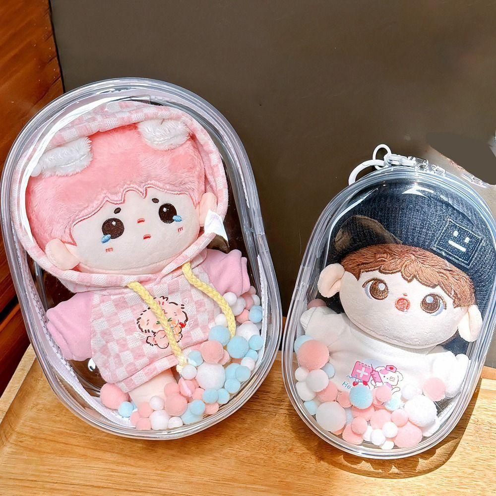 Transparent Labubu Time Display Bag Space Module Puff Box with Lid Cotton Doll Accessories Style 3
Transparent Labubu Time Display Bag Space Module Puff Box with Lid Cotton Doll Accessories Style 3