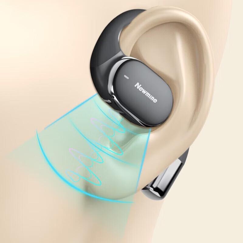 Newmine OWS-13 Open-Ear Bone Conduction Bluetooth Headphones
Newmine OWS-13 Open-Ear Bone Conduction Bluetooth Headphones