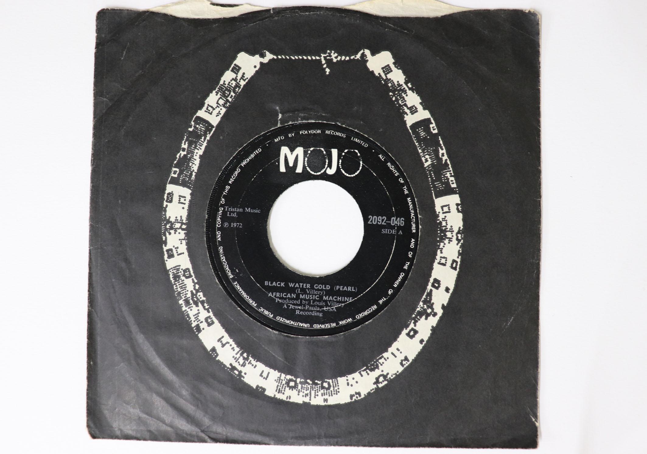 7inch Record AFRICAN MUSIC MACHINE - Black Water Gold (Pearl) 2092046 MOJO 1972 UK Soul/Funk Used
7inch Record AFRICAN MUSIC MACHINE - Black Water Gold (Pearl) 2092046 MOJO 1972 UK Soul/Funk Used