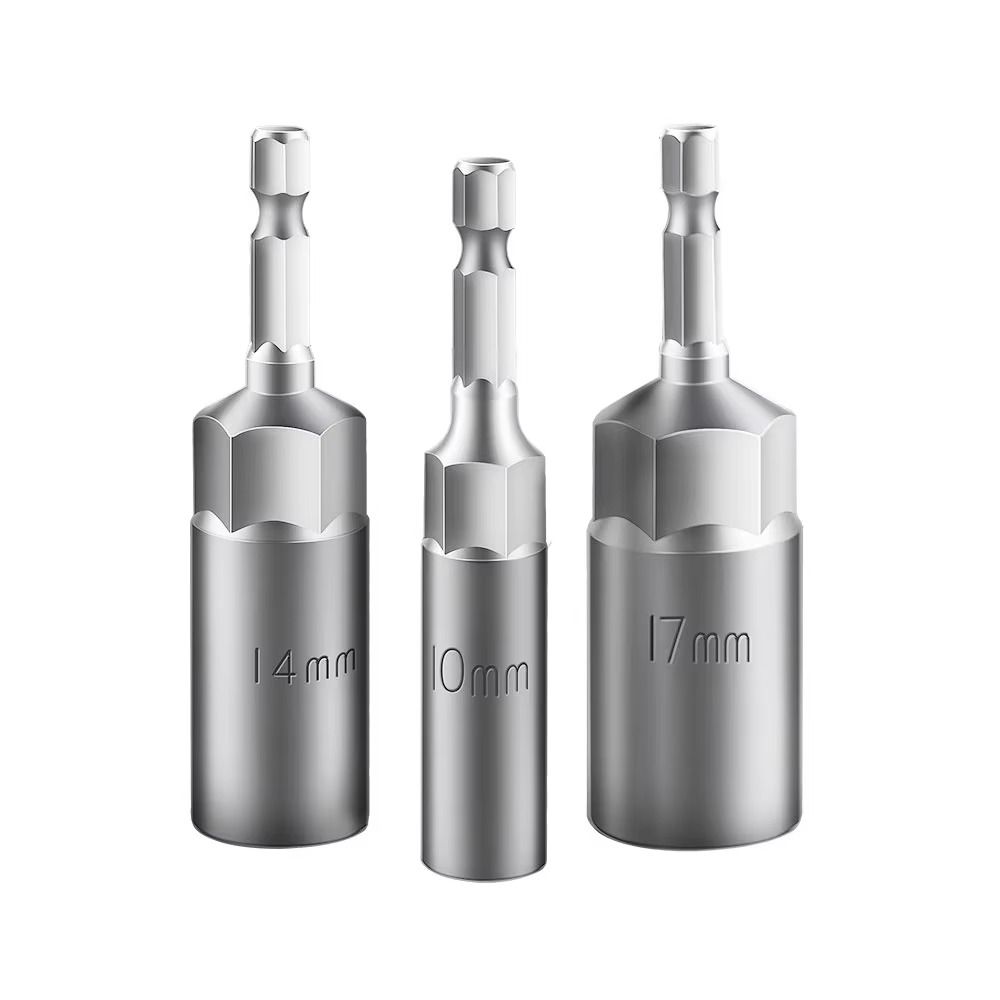 Adapter Length Deepen Impact Socket 5.5-19mm Power Nut Driver Socket Set Power Screwdrive 5Pcs-B
Adapter Length Deepen Impact Socket 5.5-19mm Power Nut Driver Socket Set Power Screwdrive 5Pcs-B