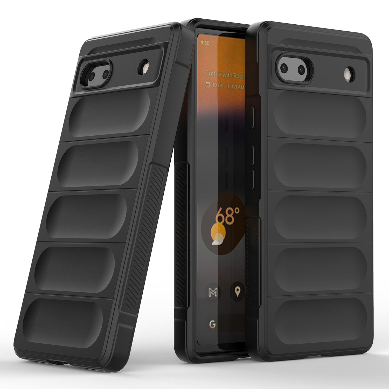 For Google Pixel 6a Soft TPU Anti-fall Phone Case Non-slip Wear-resistant Cell Phone Back Cover Black
For Google Pixel 6a Soft TPU Anti-fall Phone Case Non-slip Wear-resistant Cell Phone Back Cover Black