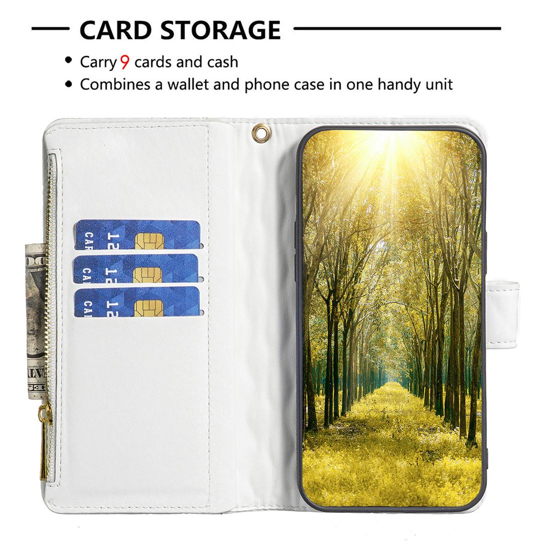 BINFEN COLOR BF Style-15 For Honor X9b 5G/Magic6 Lite 5G Phone Case Zipper Pocket Wallet Flip Cover Black
BINFEN COLOR BF Style-15 For Honor X9b 5G/Magic6 Lite 5G Phone Case Zipper Pocket Wallet Flip Cover Black