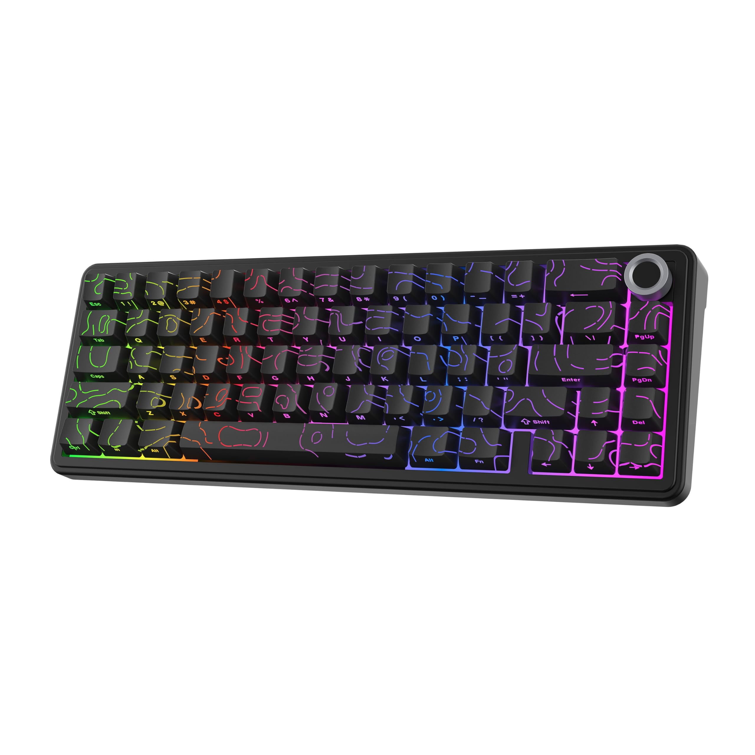 EPOMAKER x AULA F65 PRO Wireless Mechanical Gaming Creamy Gasket PBT Technical Standards Compliance Certified Ice Crystal Keyboard, 65% Layout,
EPOMAKER x AULA F65 PRO Wireless Mechanical Gaming Creamy Gasket PBT Technical Standards Compliance Certified Ice Crystal Keyboard, 65% Layout,