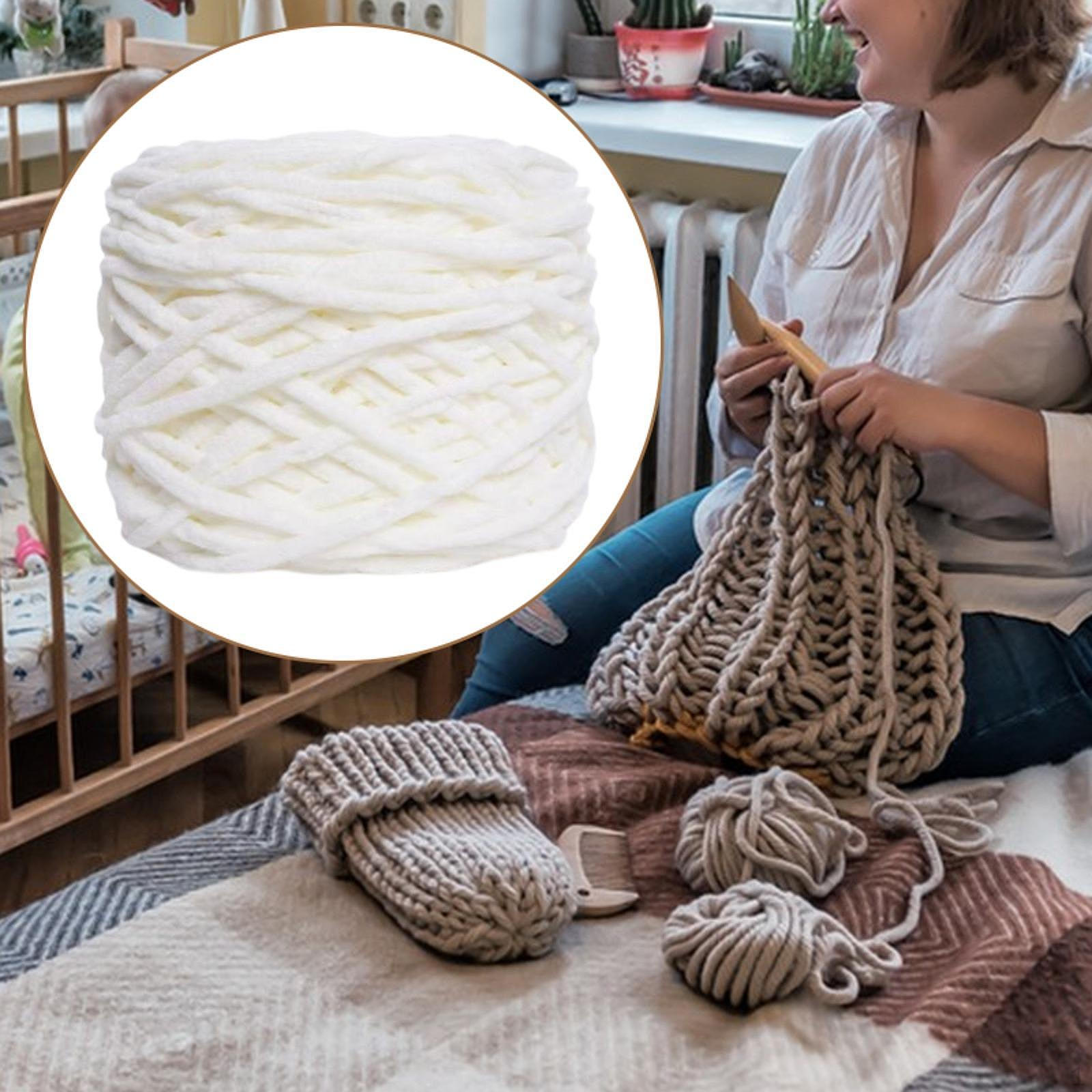 Объемная толстая пряжа Толстая Легкая Ручной работы для Вязаных Пледов Проектов Крючком Домашнее животное White
Объемная толстая пряжа Толстая Легкая Ручной работы для Вязаных Пледов Проектов Крючком Домашнее животное White