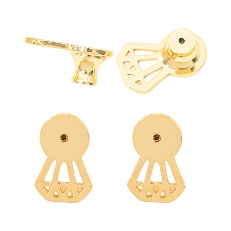 Set of 4 Secure Earring Backs Studs Diamonds Shape Locking Part Secure Locking Backing Earring Plugs for Delicate Ears
Set of 4 Secure Earring Backs Studs Diamonds Shape Locking Part Secure Locking Backing Earring Plugs for Delicate Ears