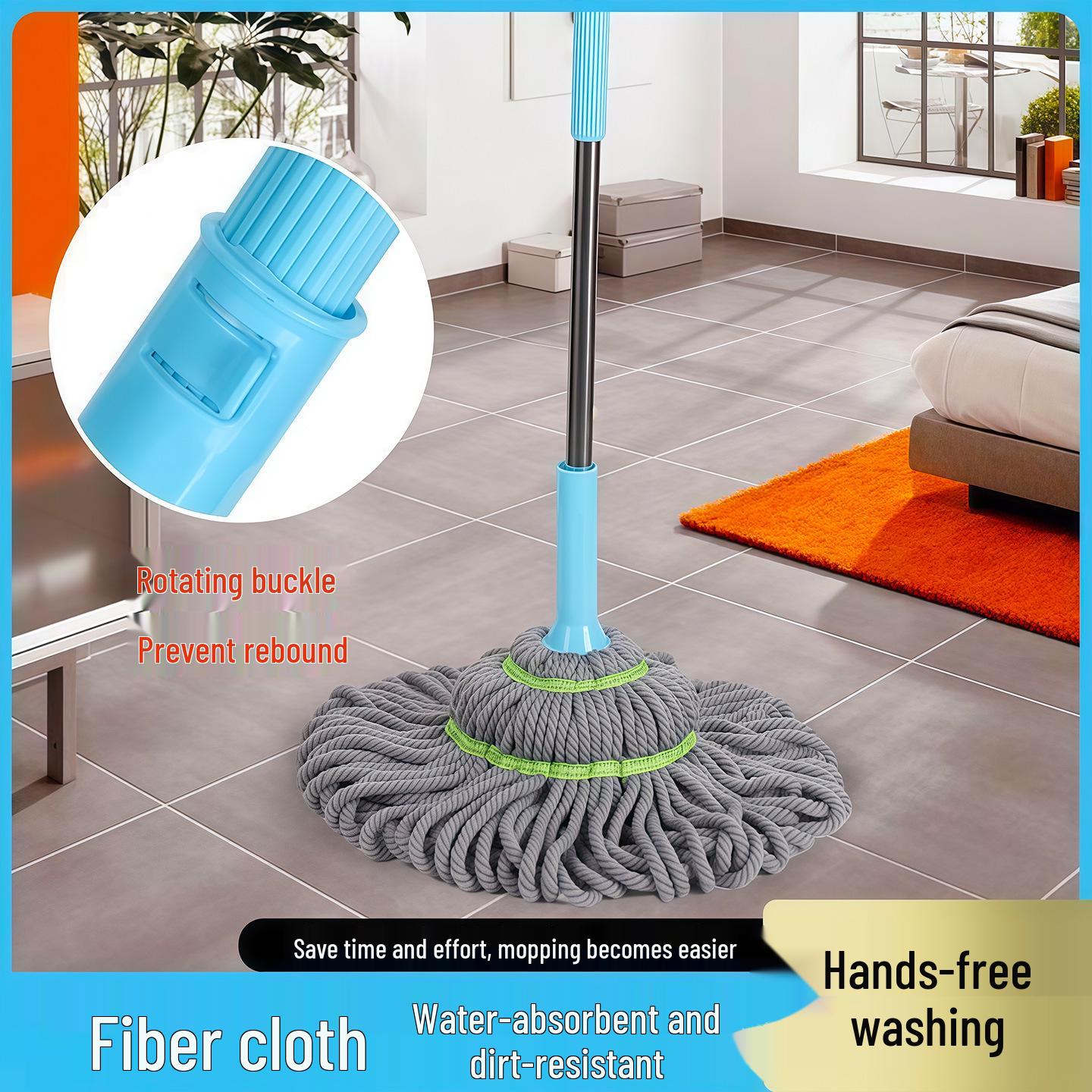 2025 Rotating Water-Absorbing Self-Wringing Mop for Easy Floor Cleaning No basket - Enhanced pole + Plastic plate
2025 Rotating Water-Absorbing Self-Wringing Mop for Easy Floor Cleaning No basket - Enhanced pole + Plastic plate