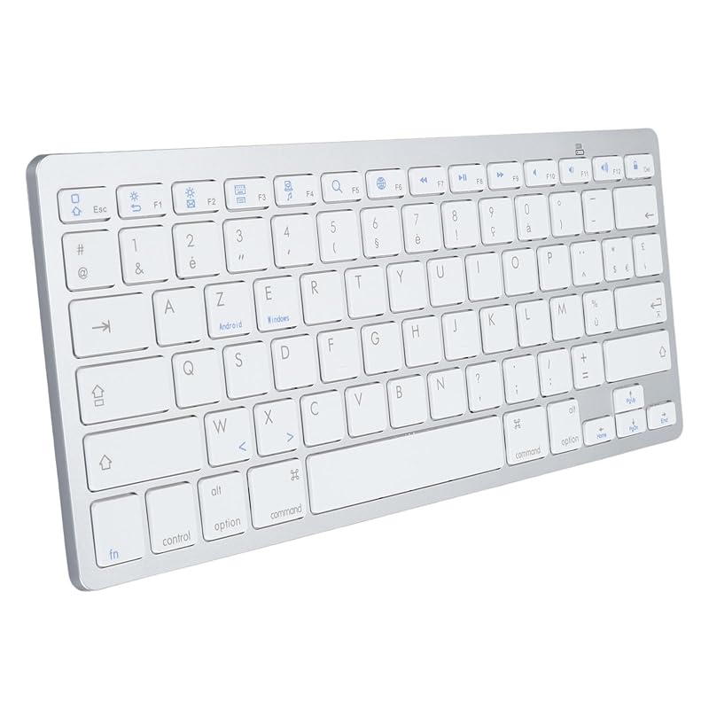 Wireless Bluetooth Language Keyboard, German, French, Spanish, Italian, English Bilingual Language Keyboard, Universal for PC Laptop, iOS, Android,
Wireless Bluetooth Language Keyboard, German, French, Spanish, Italian, English Bilingual Language Keyboard, Universal for PC Laptop, iOS, Android,
