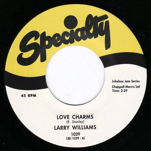 7inch Record LARRY WILLIAMS - Love Charms 1029 Specialty 2012 UK Soul/Funk Used
7inch Record LARRY WILLIAMS - Love Charms 1029 Specialty 2012 UK Soul/Funk Used
