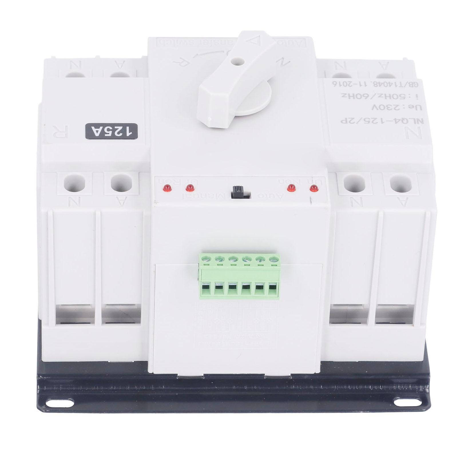 Dual Power Automatic Transfer Switch Electrical Selector Switch for Office Buildings 230V
Dual Power Automatic Transfer Switch Electrical Selector Switch for Office Buildings 230V