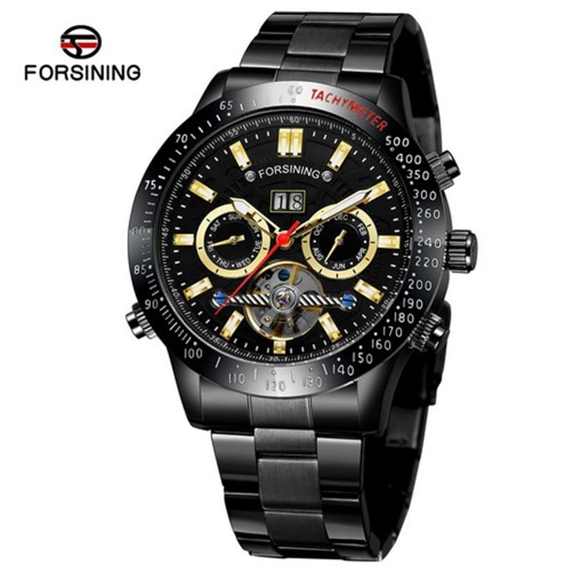 Forsining Мужские модные многофункциональные автоматические механические часы с турбийоном для отдыха S1170-6-A
Forsining Мужские модные многофункциональные автоматические механические часы с турбийоном для отдыха S1170-6-A