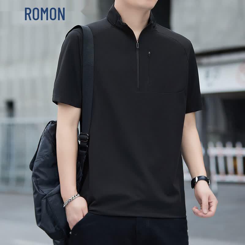 ROMON Men s Loose Fit Quick-Dry Cool Touch Stand Collar Short Sleeve T-Shirt 3XL
ROMON Men s Loose Fit Quick-Dry Cool Touch Stand Collar Short Sleeve T-Shirt 3XL